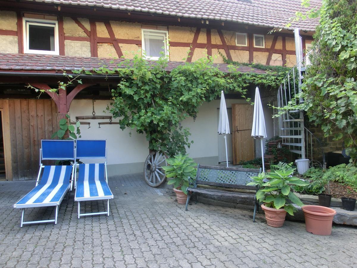Zehnthof Hotell Geldersheim Exteriör bild