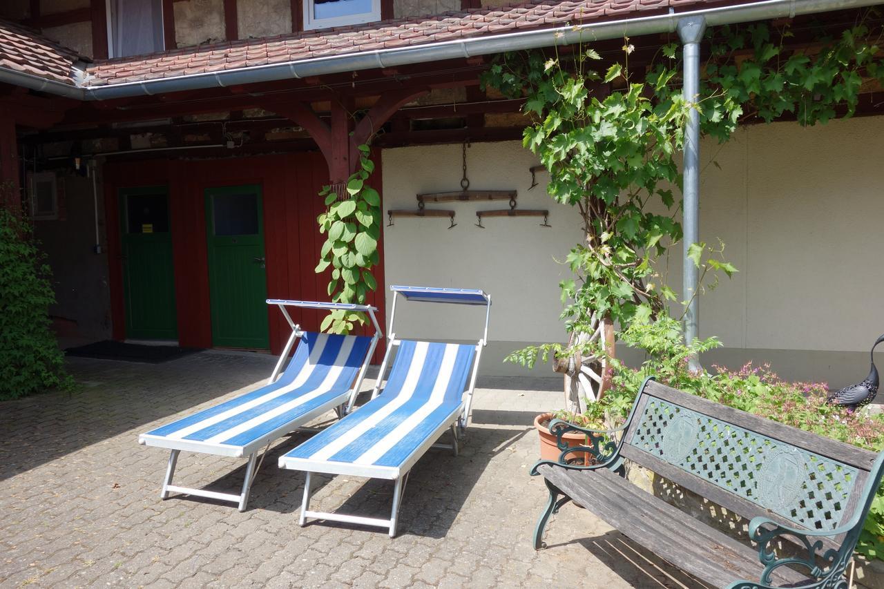 Zehnthof Hotell Geldersheim Exteriör bild