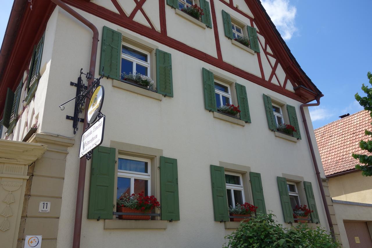 Zehnthof Hotell Geldersheim Exteriör bild